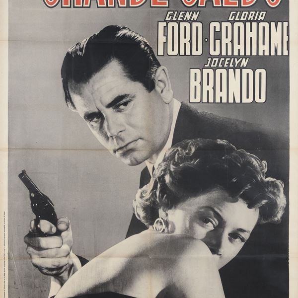 MANIFESTO ORIGINALE DEL FILM IL GRANDE CALDO, 1953