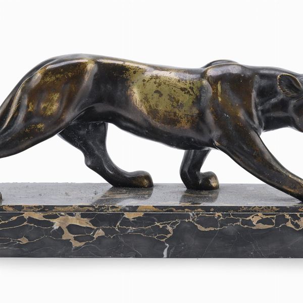 PANTERA IN BRONZO DI GEORGE-HENRY LAURENT