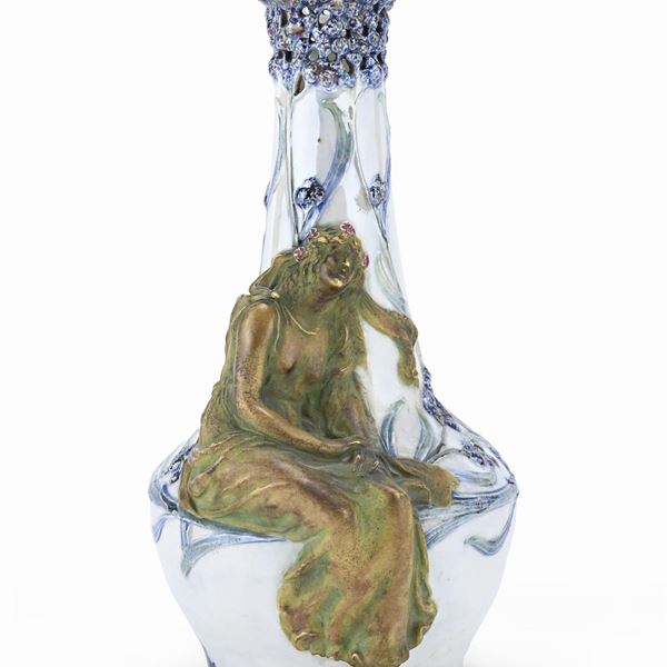 VASO DI ERNST WHALISS, AUSTRIA PRIMI '900