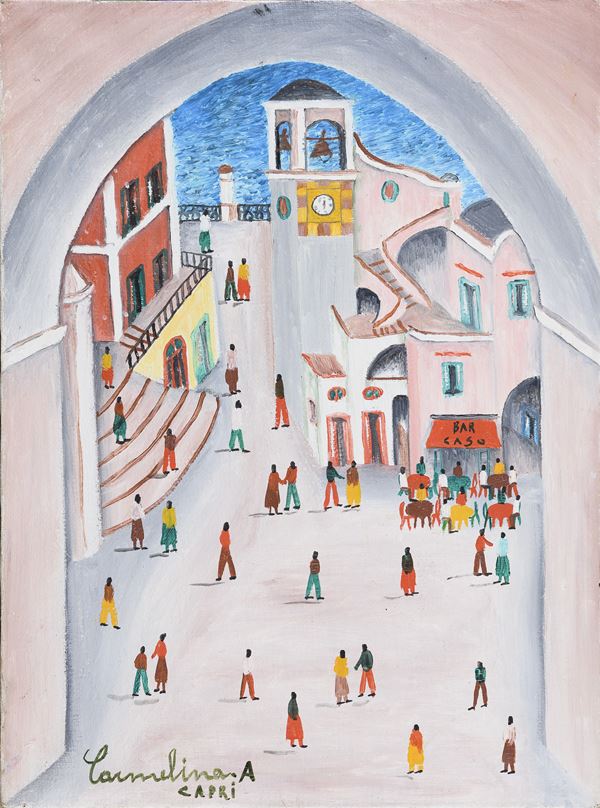 DIPINTO DI CARMELINA DI CAPRI
