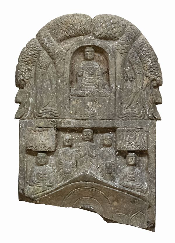 STELE IN PIETRA, CINA XVII SECOLO