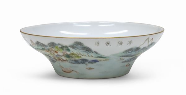 ALZATA IN PORCELLANA, CINA PRIMA METÁ XX SECOLO