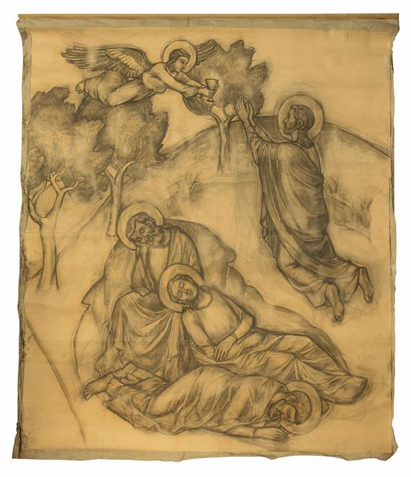 GRANDE DISEGNO DEPOSIZIONE OTELLO CHITI (DIFETTI)