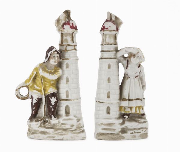 COPPIA DI PICCOLI GRUPPI STAFFORDSHIRE