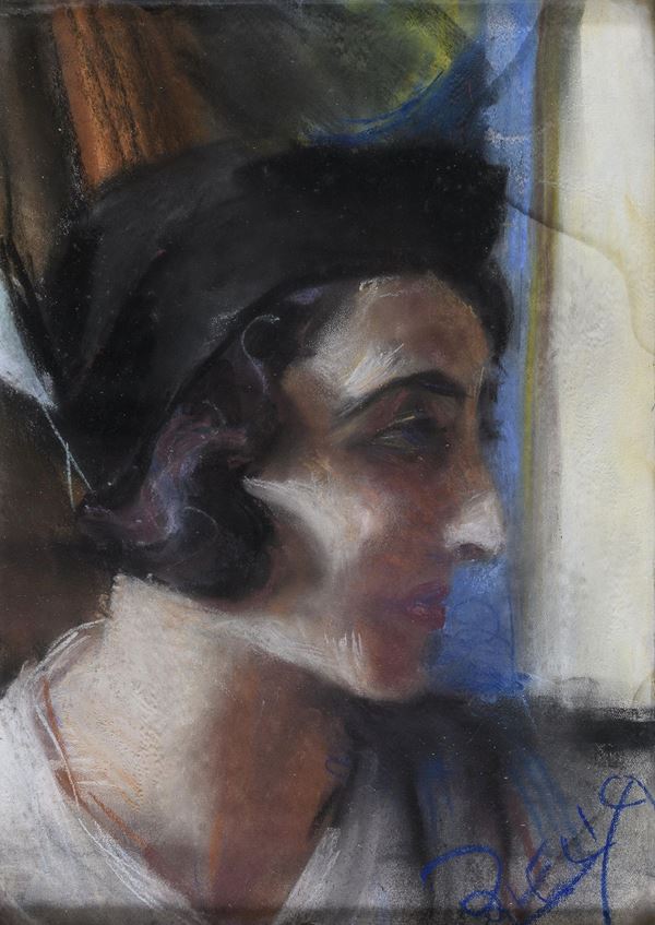 RITRATTO DI DONNA DI ELICA BALLA