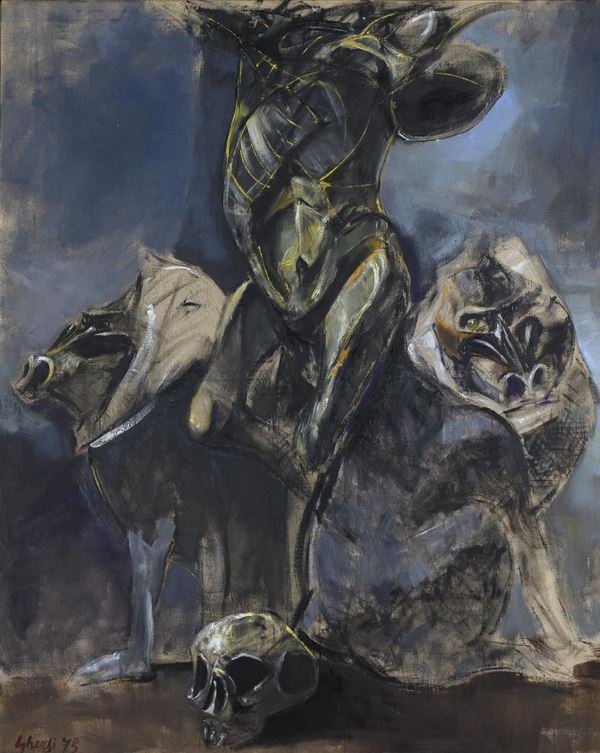 DIPINTO DI LUIGI GHERSI, 1973