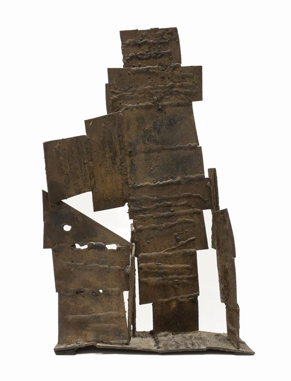 SCULTURA ASTRATTA IN FERRO