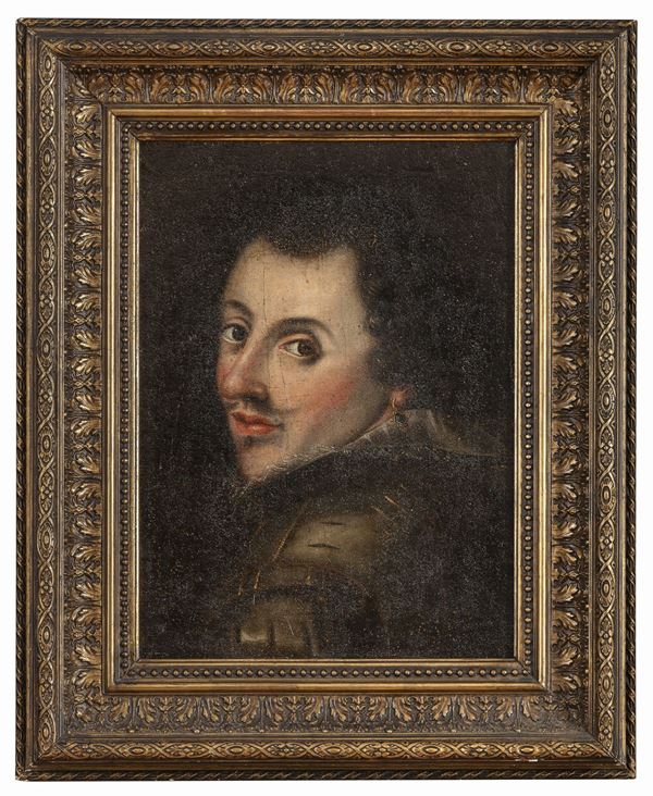 AUTORITRATTO CON ORECCHINO ATTRIBUITO A OTTAVIO LEONI
