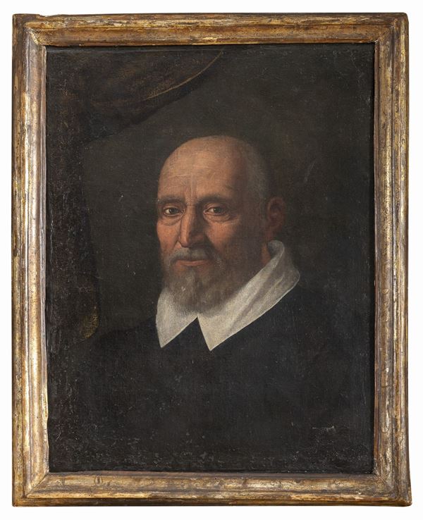 DIPINTO RITRATTO VIRILE DI PITTORE VENETO DEL CINQUECENTO