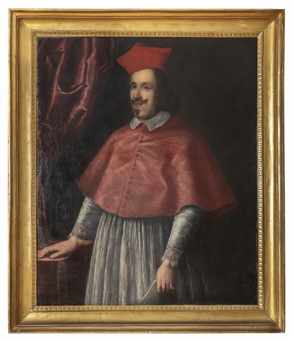 RITRATTO DI GIANCARLO DE' MEDICI DI PITTORE FIORENTINO DEL SEICENTO