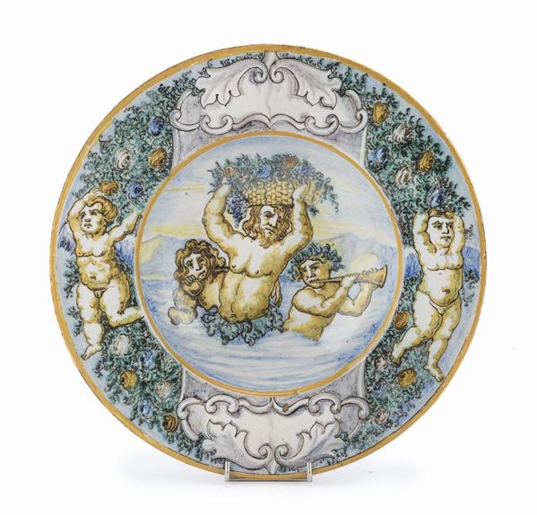 FONDINA IN MAIOLICA, CASTELLI