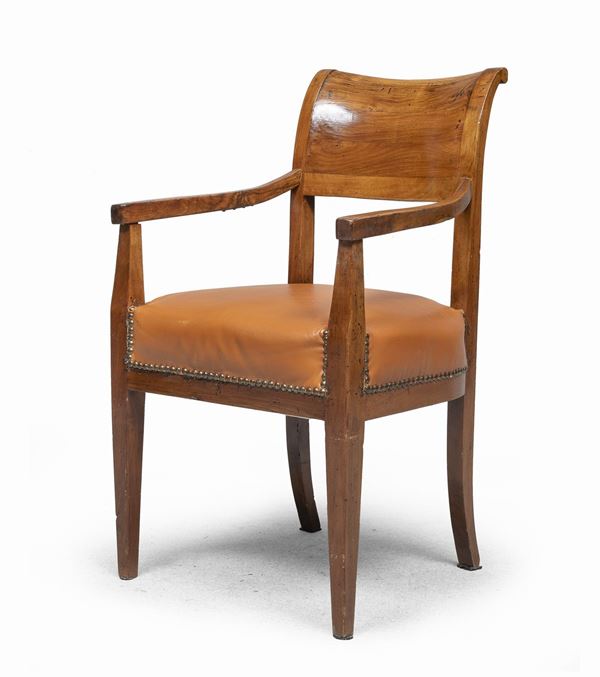 POLTRONCINA IN CILIEGIO, INIZI XIX SECOLO