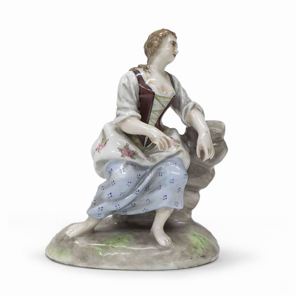 SCULTURA IN PORCELLANA, GINORI FINE XIX SECOLO