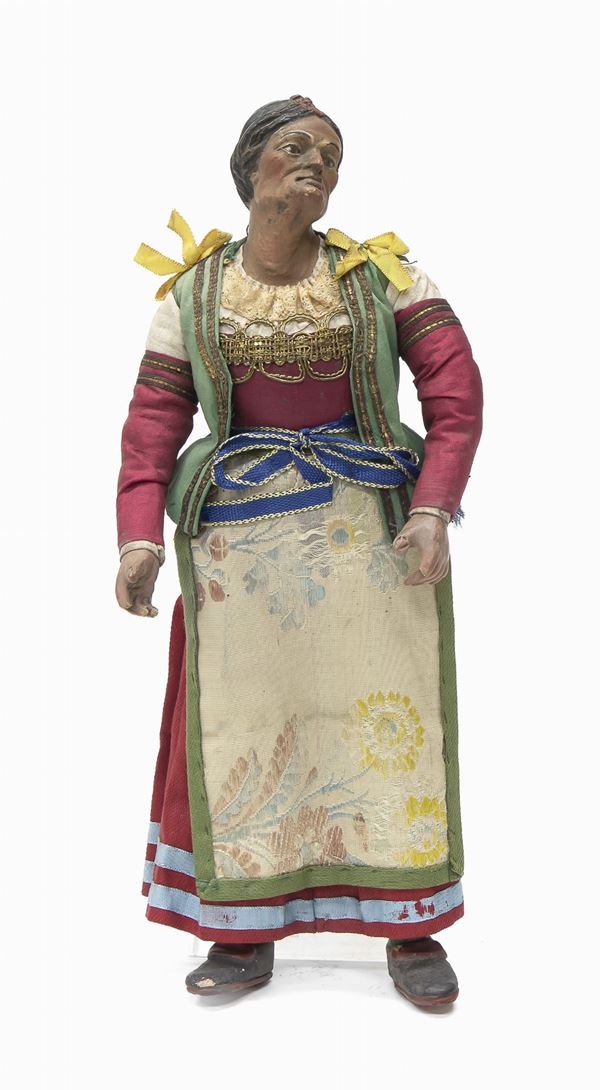PASTORE DA PRESEPE, NAPOLI XIX SECOLO