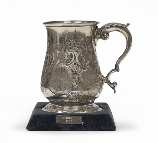 BOCCALE IN ARGENTO, LONDRA GIORGIO II 1767