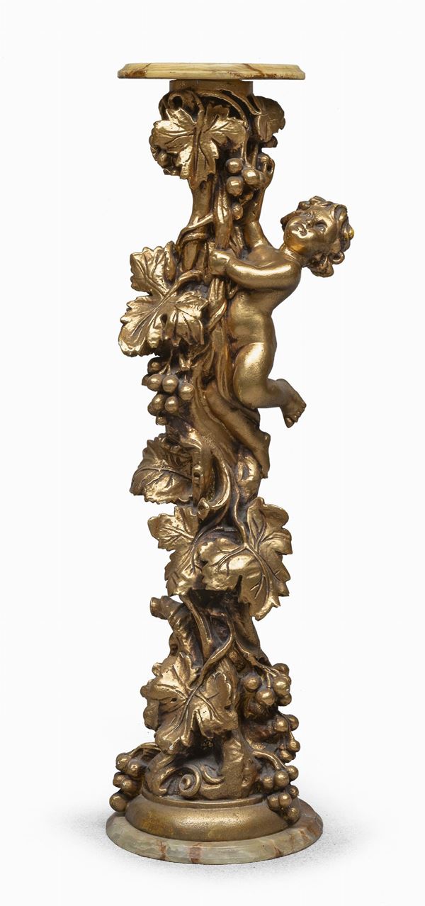 ALTANA IN LEGNO DORATO, XX SECOLO