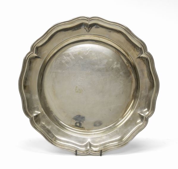 PIATTO IN ARGENTO, PADOVA ANNI '50