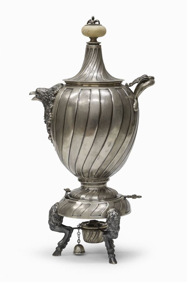 SAMOVAR IN ARGENTO, ITALIA POST 1968