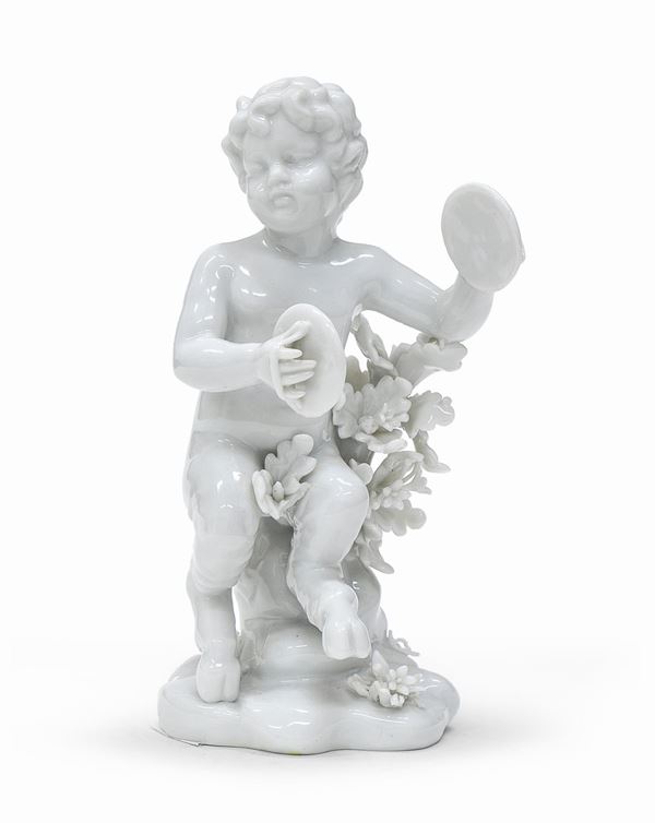 PUTTO IN PORCELLANA, GINORI XX SECOLO