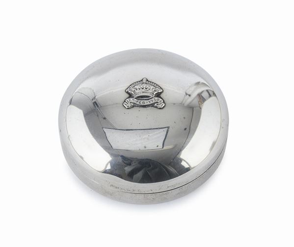 COFANETTO IN ARGENTO, DATATO 1938