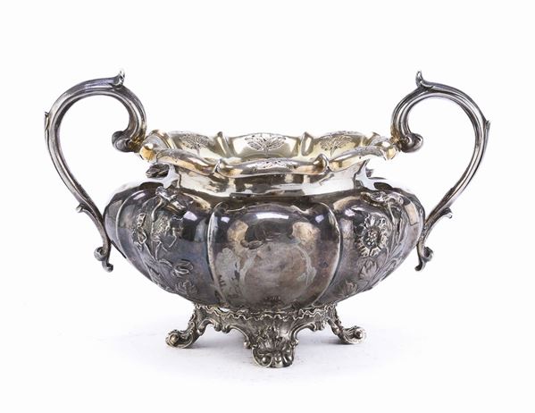 ZUCCHERIERA IN SILVERPLATED, INIZI XX SECOLO