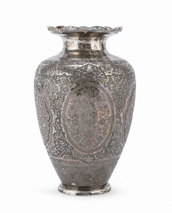 VASO IN ARGENTO, PERSIA XX SECOLO