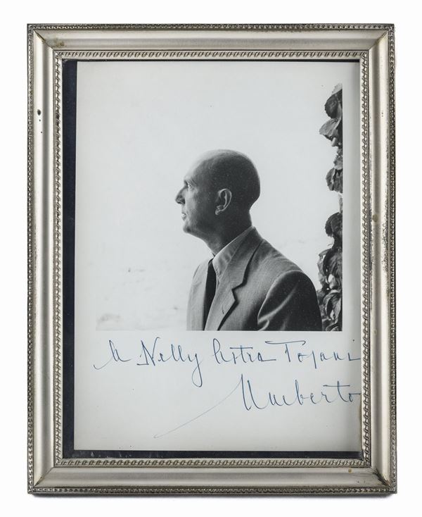 FOTO RITRATTO CON AUTOGRAFO DI UMBERTO DI SAVOIA