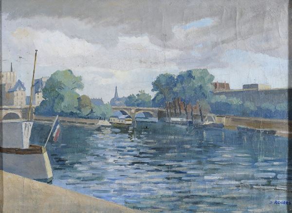 DIPINTO PONT NEUF DI DEREK ROGERS