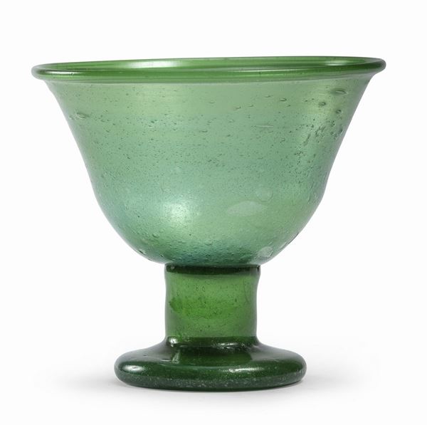 CALICE IN VETRO VERDE