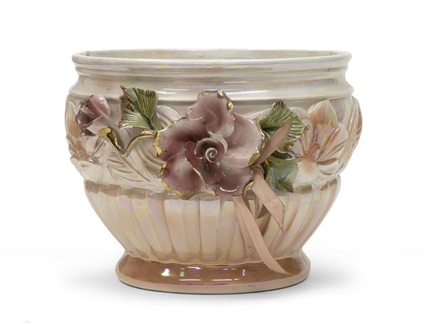 VASO IN PORCELLANA CAPODIMONTE