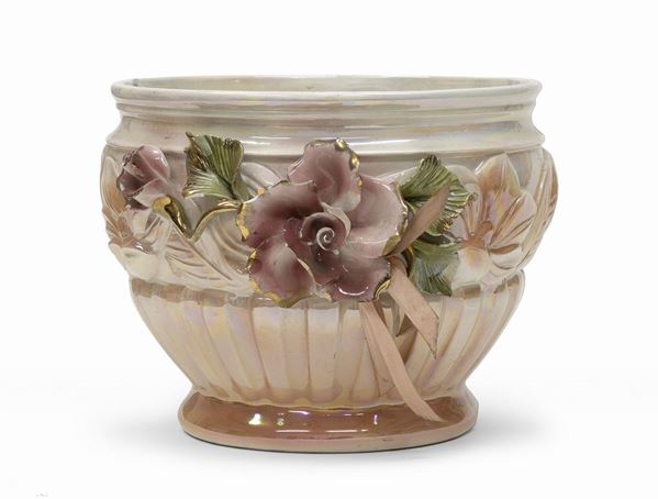 VASO IN PORCELLANA CAPODIMONTE