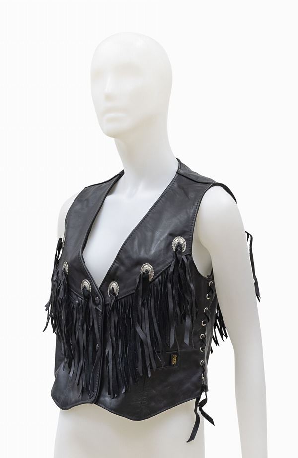 GILET DA DONNA, GYPSY LEATHER, MADE IN USA