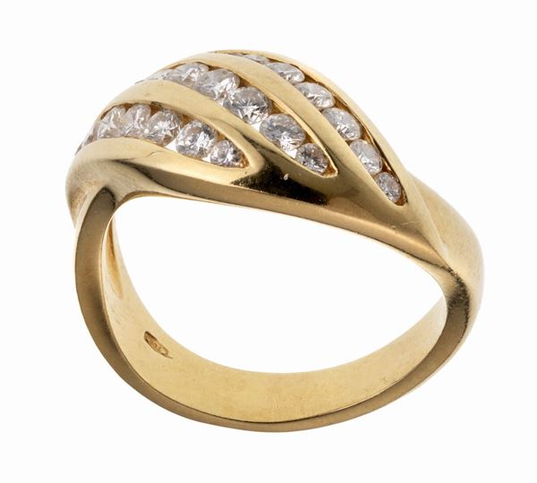ANELLO CON BRILLANTI