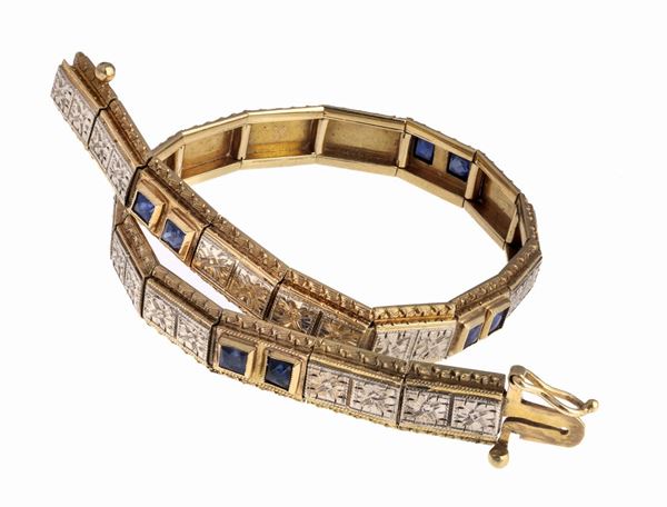 BRACCIALE CON  ZAFFIRI