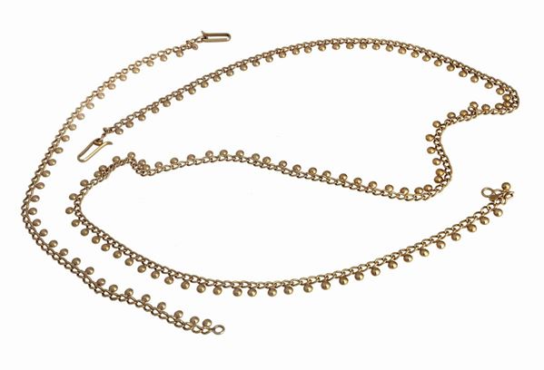 PARURE DI COLLANA E BRACCIALE