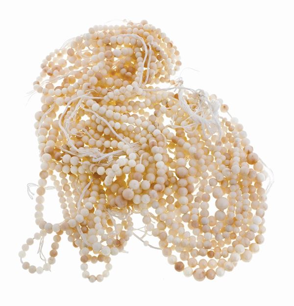 COLLANA DI CORALLO ROSA