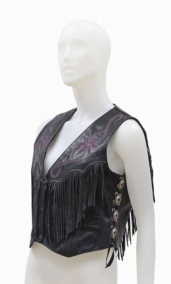 GILET DA DONNA, GYPSY LEATHER, MADE IN USA