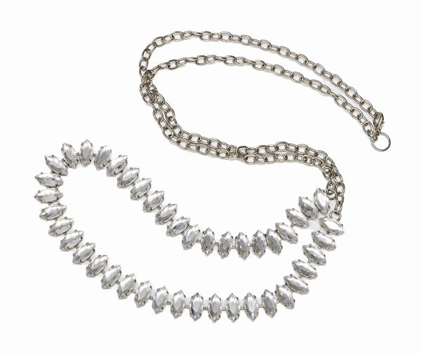 COLLANA CON STRASS, ANNI '90