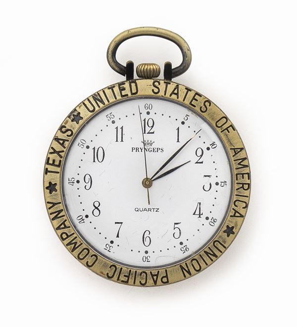 OROLOGIO DA TASCA PRINCEPS UNION PACIFIC COMPANY TEXAS USA