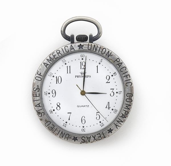 OROLOGIO DA TASCA PRINCEPS UNION PACIFIC COMPANY TEXAS USA