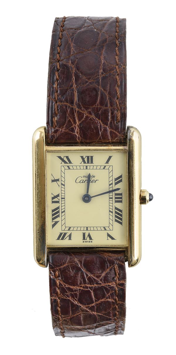 OROLOGIO DA POLSO MUST DE CARTIER TANK
