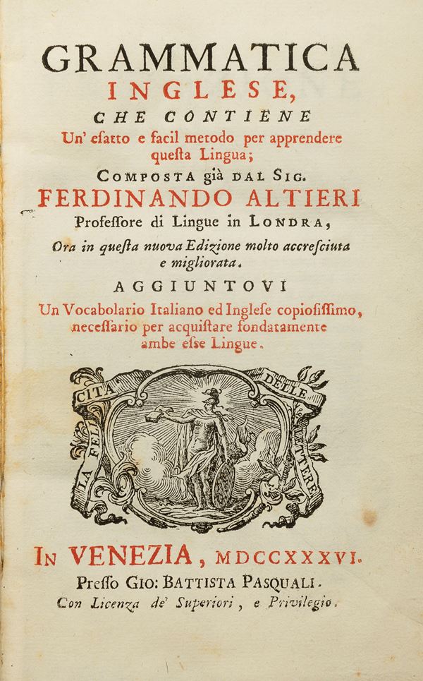 DUE VOLUMETTI EDIZIONI SETTECENTESCHE