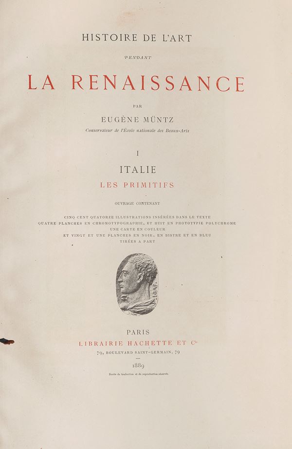 DUE VOLUMI IN FOLIO RINASCIMENTO E ARTE DELLA CASA