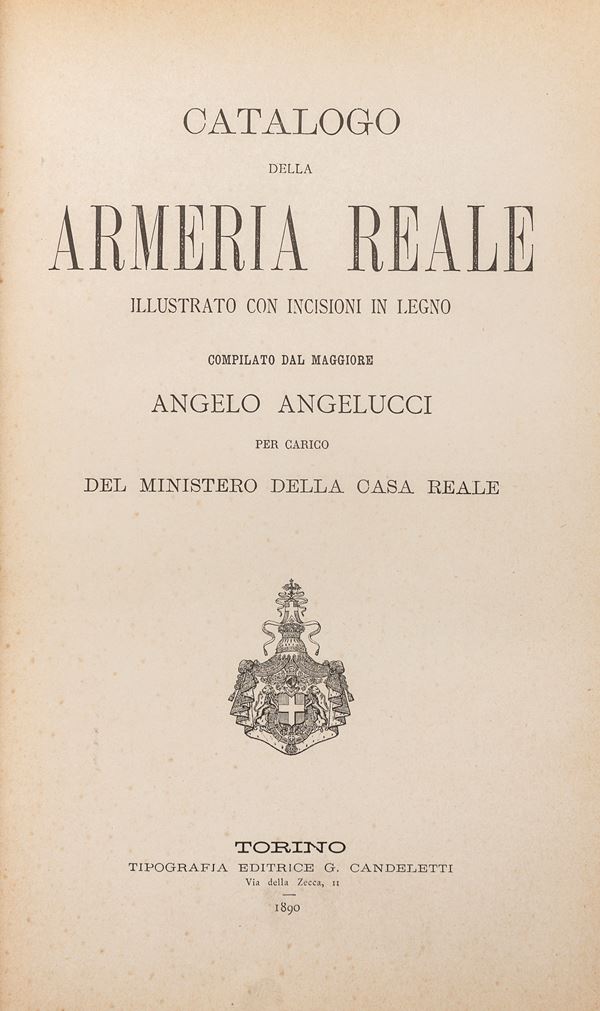 VOLUME CATALOGO ARMERIA REALE