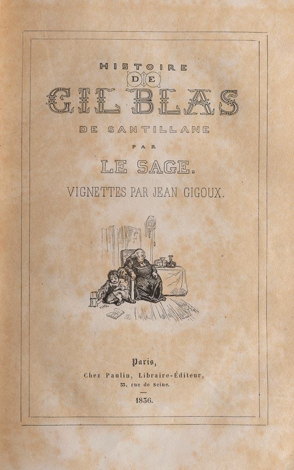 VOLUME STORIA DI GIL BLAS