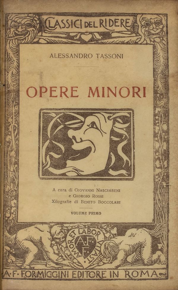 QUATTRO VOLUMI TASSONI