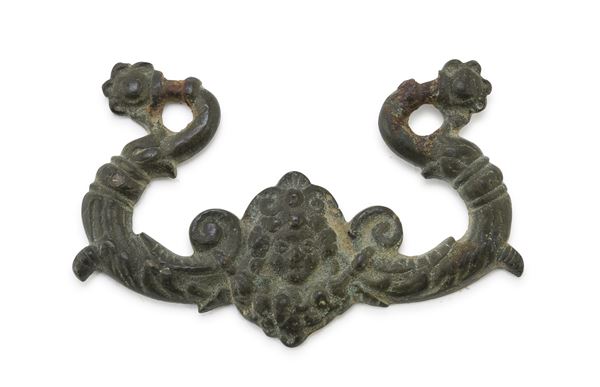 MANIGLIA IN BRONZO, INIZI XVIII SECOLO