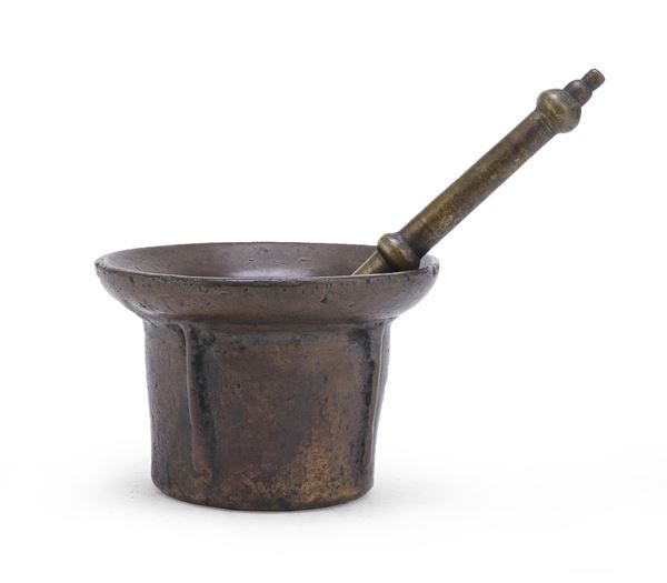 MORTAIO CON PESTELLO, XVII SECOLO