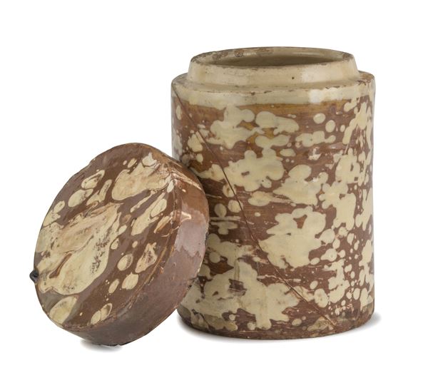 CONTENITORE PER ALIMENTI IN TERRACOTTA, PUGLIE
