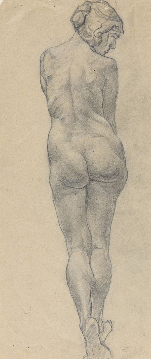 CARBONCINO NUDO F.TO FEDERIGO PAPI